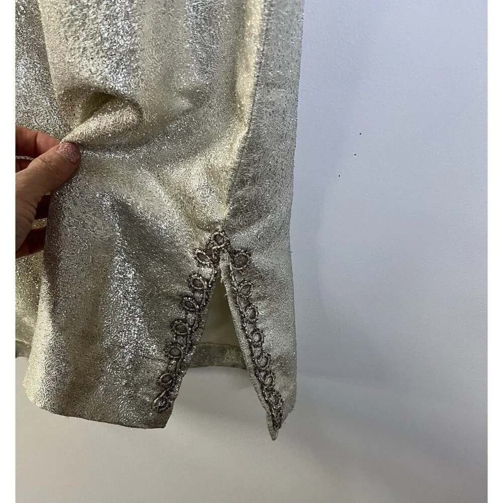Rare/Stunning/Vintage Silver Baghera Dress See Pics For Measurements 🤍 - Picture 4 of 13
